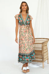 Candid Midi Dress Nude