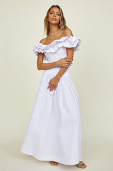 SEVEN WONDERS Savannah Maxi Skirt White