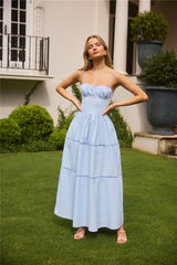Mandy More Maxi Dress Blue