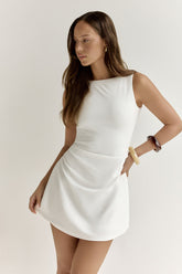 Andromeda Mini Dress White