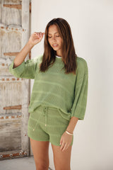 SEVEN WONDERS Samia Top Apple