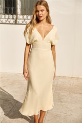 Growing Garden Maxi Dress Yellow