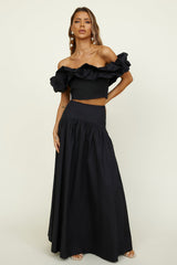 SEVEN WONDERS Savannah Top Black